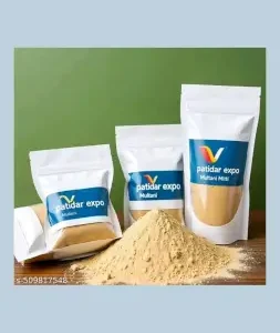 500 Gram Pack Pure & Natural Multani Mitti Powder – Ayurvedic Fuller’s Earth for Glowing Skin & Hair Care ( grey, 1 )