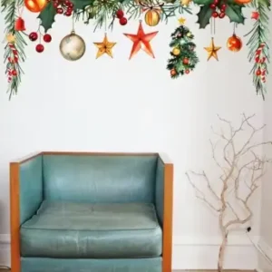 Decor Kraft Christmas Decoration Wall Sticker for Home Living Room ( default, OS )